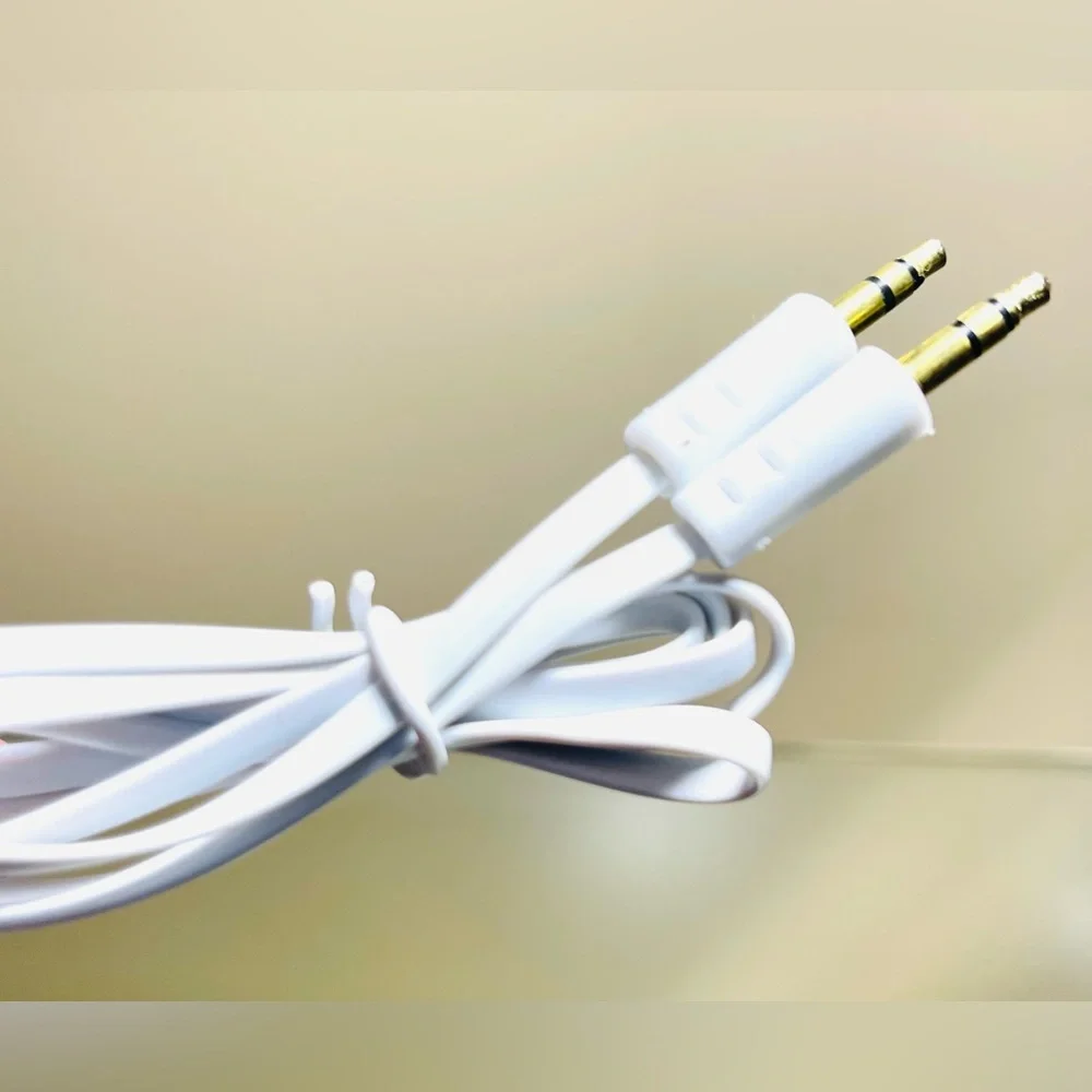 3.5mm Aux Cable for Car Stereo Aux-in Audio Cord Speaker Jack Wire, 3 feet long.